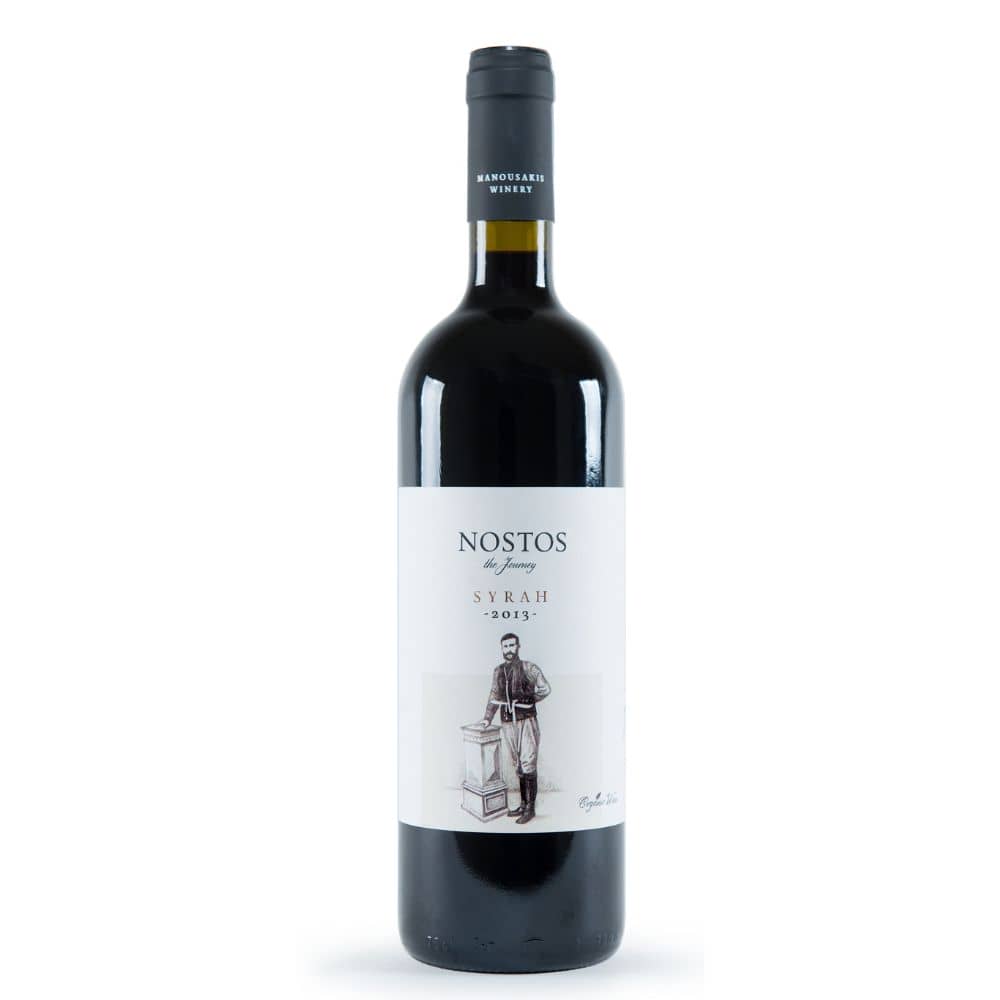 manousakis-syrah- Μανουσάκης Nostos Syrah - Image 1